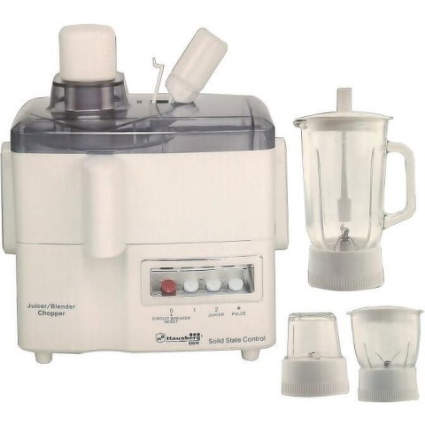 Roboti de bucatarie - Robot de bucatarie multifunctional Hausberg HB-7520, 800 W, 3 Viteze