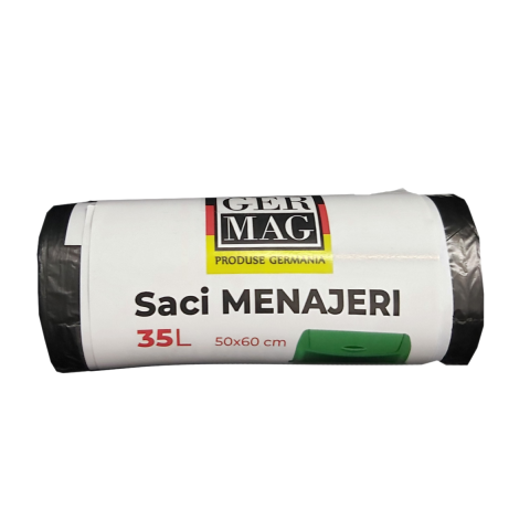 Casa, Gradina & Bricolaj - Rola 20 saci menajeri Germag, 35 L