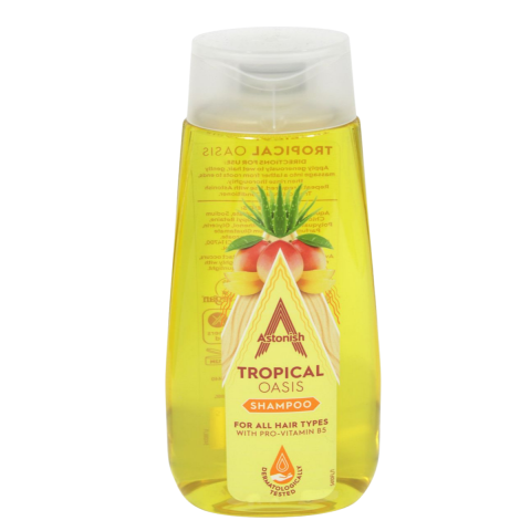 Ingrijire Personala & Cosmetice - Sampon Astonish Tropical Oasis pentru toate tipurile de par, 400 ml