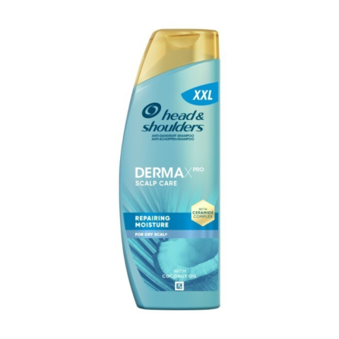 Sampon - Sampon Head & Shoulders DermaX Pro Repairing Moisture cu ulei de cocos, 500 ml