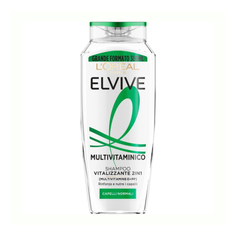 Ingrijire Personala & Cosmetice - Sampon L'Oreal Paris Elvive 2 in 1 Multivitamine, 300 ml