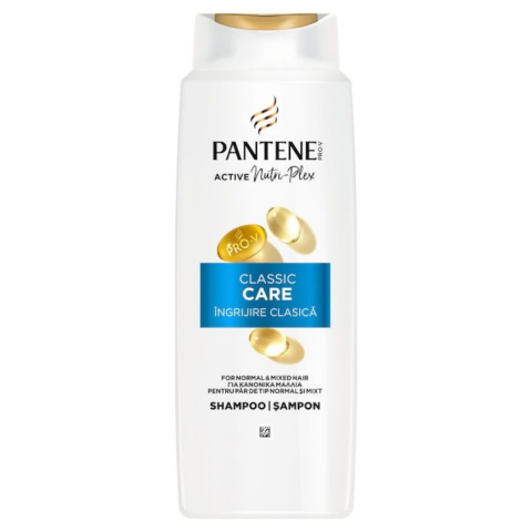 Ingrijire Personala & Cosmetice - Sampon Pantene Pro-V Active Nutri-Plex, Classic Clean, 625 ml
