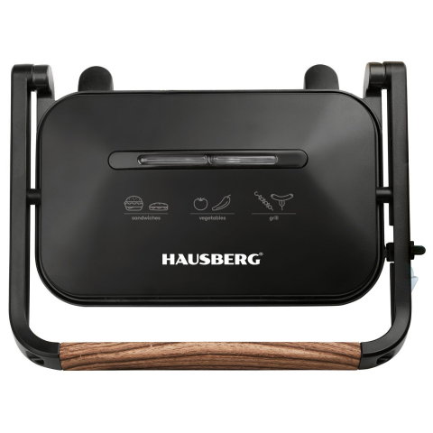 Sandwich-maker - Sandwich-maker Grill Hausberg HB-632, 1100-1300 W