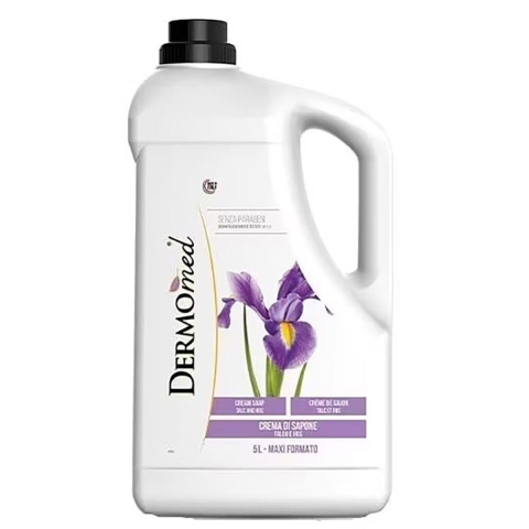 Ingrijire Personala & Cosmetice - Sapun lichid crema Dermomed Talco Iris, 5 L
