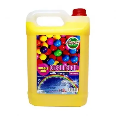 Sapun Lichid - Sapun lichid cremos, Cloret Bubble gum, 5 L