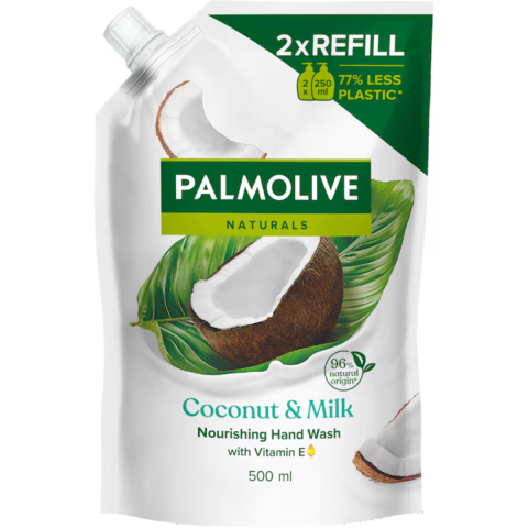 Ingrijire Personala & Cosmetice - Sapun lichid Palmolive Naturals Coconut & Milk, 500 ml