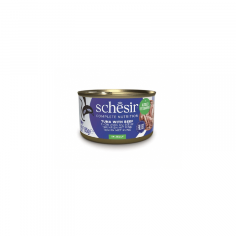 Pet Shop - Schesir Mancare pisici conserva, cu ton, vita 85 g