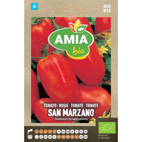 Casa, Gradina & Bricolaj - Seminte bio de tomate San Marzano Amia, 0,3 g