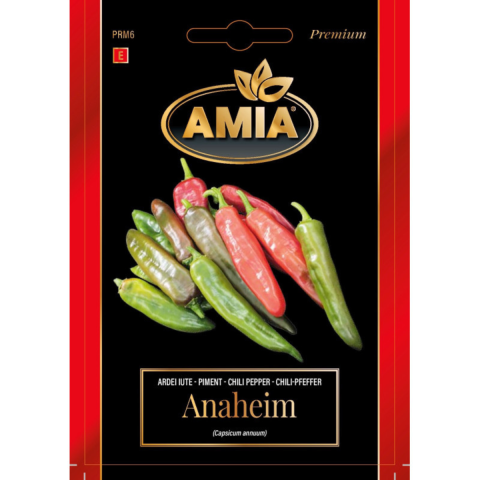 Bulbi, seminte si rasaduri - Seminte de ardei iute premium Amia Anaheim