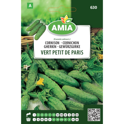 Bulbi, seminte si rasaduri - Seminte de castraveti cornison Amia Vert petit de Paris 2 g