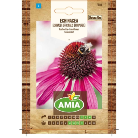 Casa, Gradina & Bricolaj - Seminte de echinaceea, Amia Farma Line Echinacea officinalis