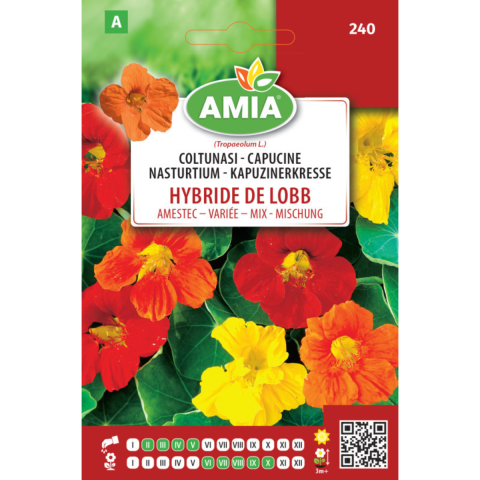 Casa, Gradina & Bricolaj - Seminte de flori Amia coltunasi hybride de lobb amestec 3 g