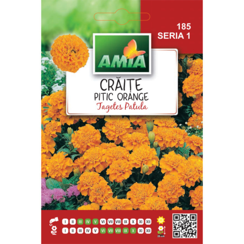 Casa, Gradina & Bricolaj - Seminte de flori Amia Craite petit orange 1 g