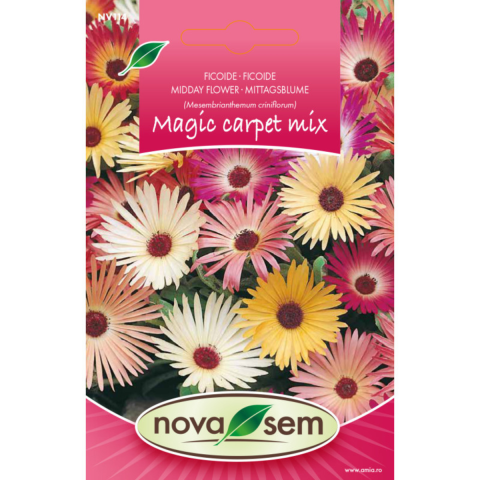 Casa, Gradina & Bricolaj - Seminte de flori ficoide amestec Novasem, 0,3 g
