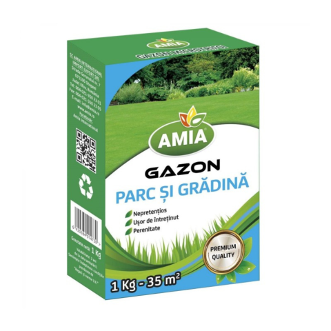 Casa, Gradina & Bricolaj - Seminte de gazon Amia pentru parc si gradini, 1 kg