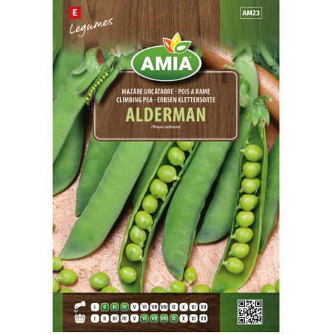 Casa, Gradina & Bricolaj - Seminte de mazare Amia Alderman, 50 g