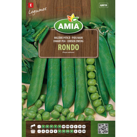 Casa, Gradina & Bricolaj - Seminte de mazare Amia Rondo, 50 g