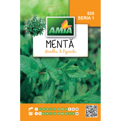 Casa, Gradina & Bricolaj - Seminte de menta Amia, 0,1 g