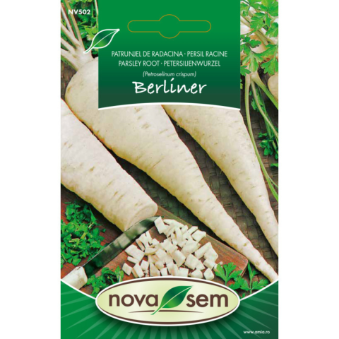 Casa, Gradina & Bricolaj - Seminte de patrunjel de radacina Berliner Novasem, 3 g