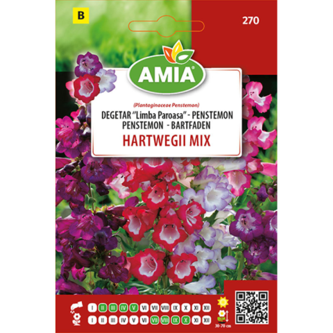 Casa, Gradina & Bricolaj - Seminte de Pentsemon (Degetar) (Limba paroasa) Amia, 0,2 gr