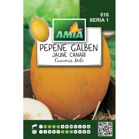 Casa, Gradina & Bricolaj - Seminte de pepene galben Jaune Canari Amia, 2 g