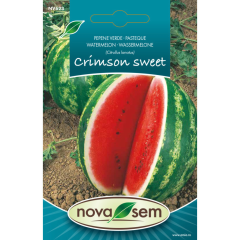 Casa, Gradina & Bricolaj - Seminte de pepene verde Crimson Sweet Novasem, 1 g
