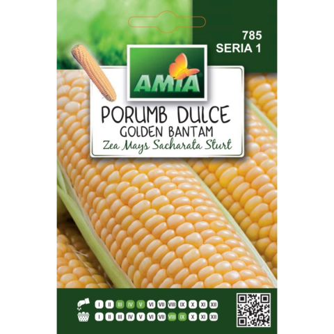 Casa, Gradina & Bricolaj - Seminte de porumb dulce Golden Batam Amia, 10 g