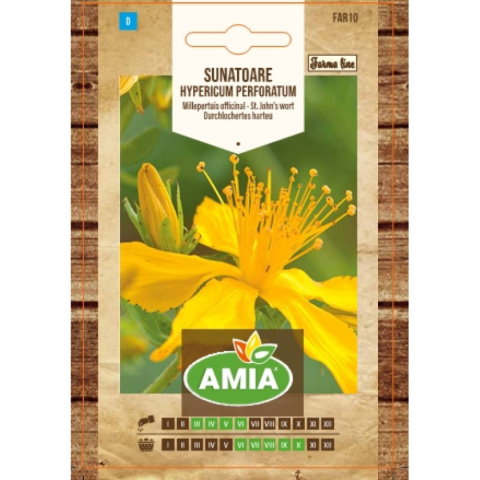 Casa, Gradina & Bricolaj - Seminte de sunatoare, Amia Hypericum perforatum