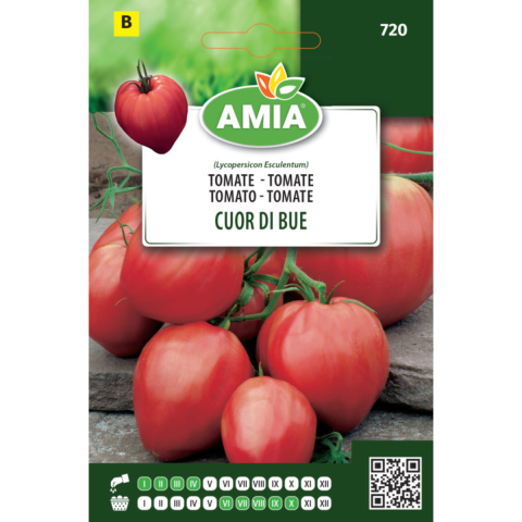 Casa, Gradina & Bricolaj - Seminte de tomate Cuor di bue Amia, 1 g