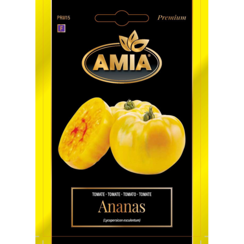 Casa, Gradina & Bricolaj - Seminte de tomate premium Amia Ananas, 0.05 g