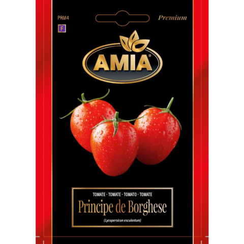 Casa, Gradina & Bricolaj - Seminte de tomate premium cherry Amia Principe de Borghese, 0.2 g