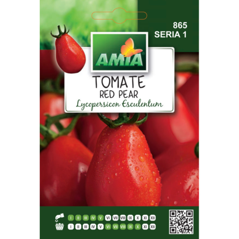 Casa, Gradina & Bricolaj - Seminte de tomate Red Pear Amia, 0,6 g