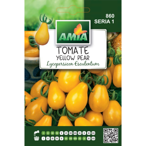 Casa, Gradina & Bricolaj - Seminte de tomate Yellow pear Amia, 0,7 g