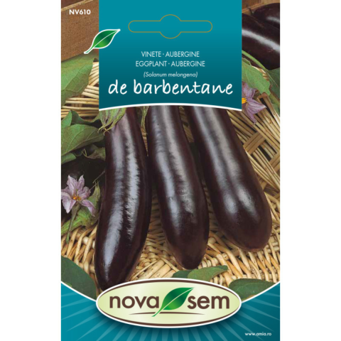 Casa, Gradina & Bricolaj - Seminte de vinete Barbentane Novasem, 0,8 g