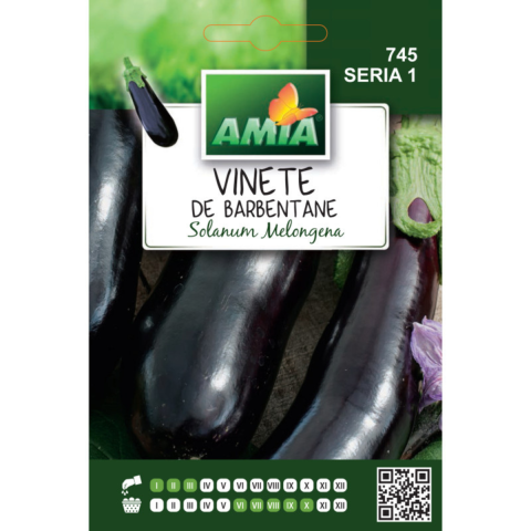 Casa, Gradina & Bricolaj - Seminte de vinete de Amia Barbentane, 1 g