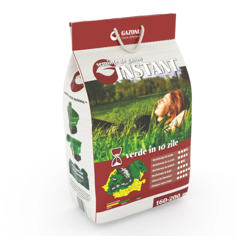 Bulbi, seminte si rasaduri - Seminte Gazon Instant cu germinare rapida pentru goluri si reparatii imediate, 4 KG
