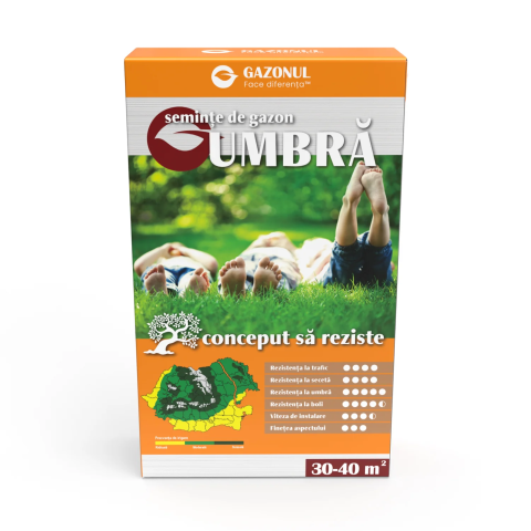 Casa, Gradina & Bricolaj - Seminte Gazon Umbra pentru livezi, spatii umbrite si semiumbrite, 0.75 KG