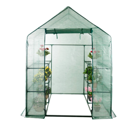 Casa, Gradina & Bricolaj - Sera polietilena Micul Fermier 1.4x1.4x1.9m densitate 140g/mp rezistenta radiatii solare UV4