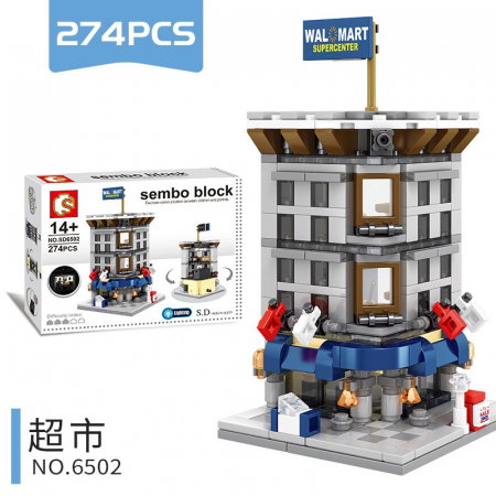 Jocuri - Set constructie, Walmart Supercenter, 274 piese