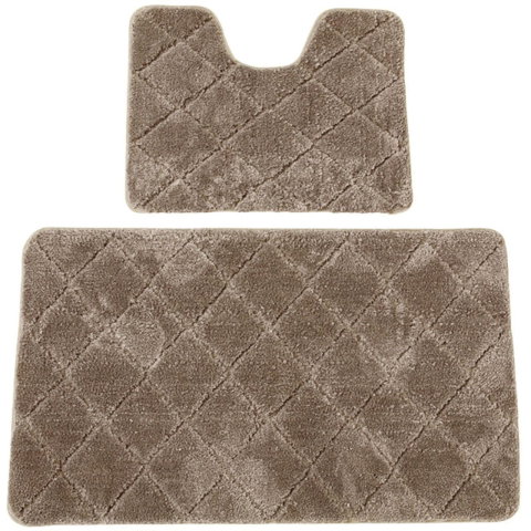 Textile & Covoare - Set covorase baie Hausberg, 2 piese, HB-H438MR
