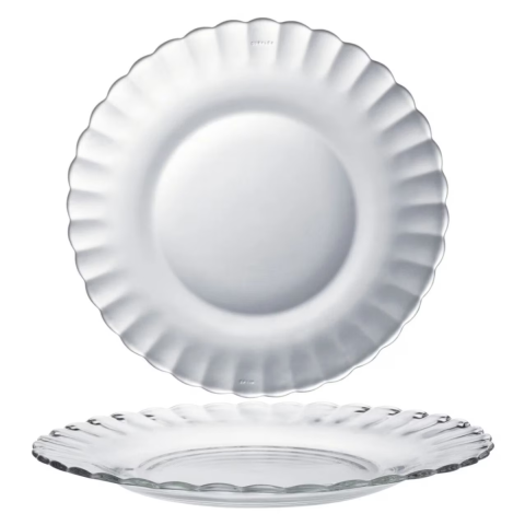 Casa, Gradina & Bricolaj - Set de farfurii adanci, Duralex PICARDIE, Transparenta, 20.5 cm. 6 buc