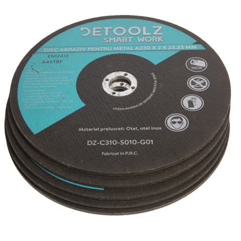 Accesorii polizare si slefuire - Set disc abraziv pentru metal 230 mm (10/set)