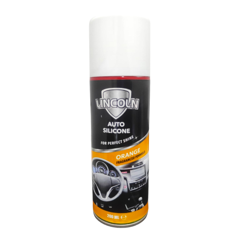 Produse curatare interior auto - Silicon de bord Lincoln, Orange, 200 ml