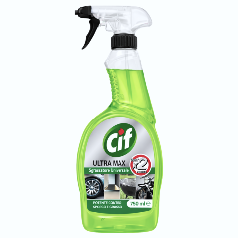 Detergenti Suprafete - Solutie degresanta Cif Ultra Max Green, 750 ml