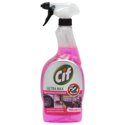Casa, Gradina & Bricolaj - Solutie degresanta Spray Cif Ultra Max Pink, 750 ml