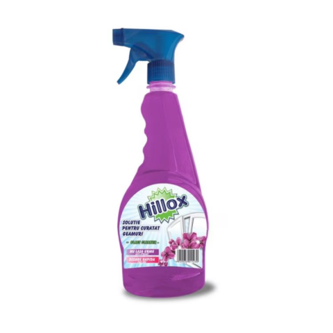 Detergenti Geamuri - Solutie pentru geamuri Hillox Liliac, 750ml