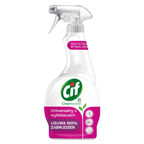 Casa, Gradina & Bricolaj - Solutie Universala Spray Cif Cleanboost cu inalbitor, 500 ml
