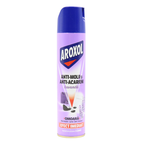 Casa, Gradina & Bricolaj - Spray anti-molii si acarieni AROXOL, Lavanda, 250 ml