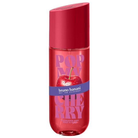 Ingrijire Personala & Cosmetice - Spray parfumat pentru par si corp, Bruno Banani, Pop My Cherry, 236 ml