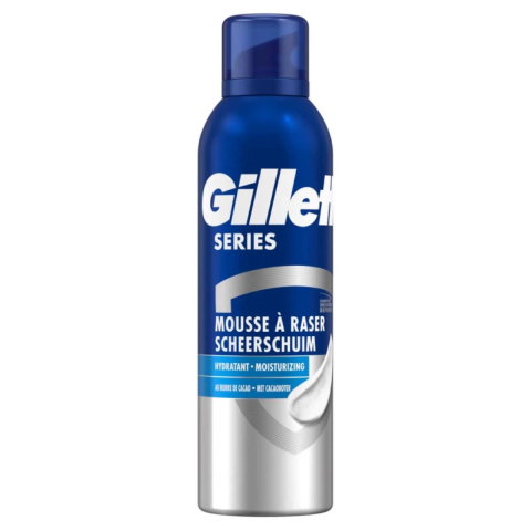 Ingrijire Personala & Cosmetice - Spuma de ras Gillette Series cu Unt de Cacao, 250 ml